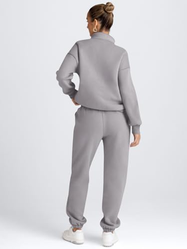 Image of AUTOMET Women's Sweatsuits 2 Piece Outfits Lounge Sets