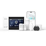 PGST Alarmas para Casa, Kit de Sistema de Alarma WiFi/gsm 4G,antirrobo casa inalámbrica Pantalla táctil de 4,3 cm WiFi Compatible con...