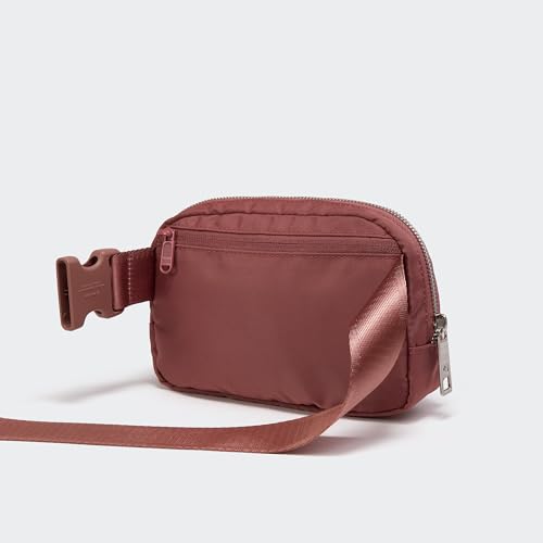 Image of Pander Everywhere Belt Bag for Women, Fashion Waist Packs, Crossbody Bags with Adjustable Strap (Mauve).