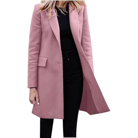 Blazer long élégant TDEOK Cover