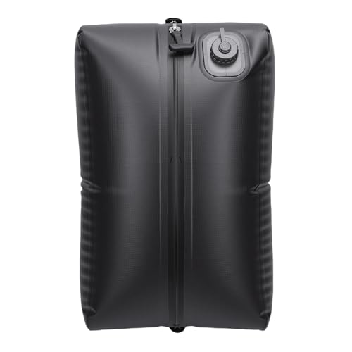 Cocoarm Bolsa de Vacío de Viaje Reutilizable, Poliéster con Compresión Automática, Capacidad de 20 Litros para Embalaje Eficiente de Ropa (rejilla negra)