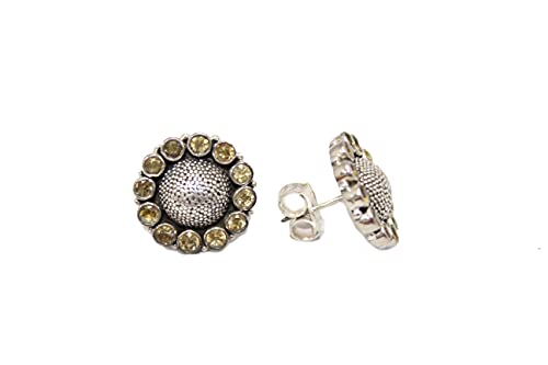 Rajasthan pierres précieuses pendentif argent 925 fait main Inde Taj Mahal 1,5cm