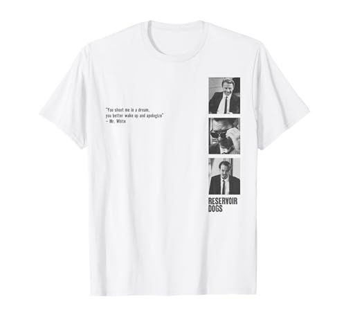 Tarantino Reservoir Dogs Crime Thriller Film Citation Mr. White T-Shirt