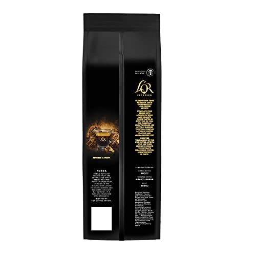 L'OR Espresso Forza Café en Grano Natural 100% Arábica - Intensidad 9 | 500g - Imagen 3