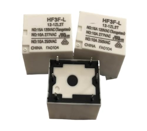 Relais de rétention magnétique HF3F-L 12-1ZL2T à 6 broches pour circuits imprimés 12V 10A