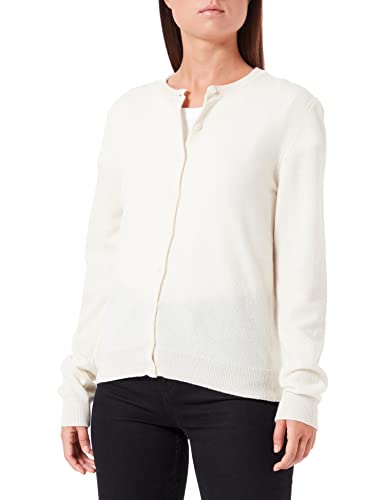 Maglia Coreana 1002d5485 Maglione Cardigan 000 XS donna panna bianco