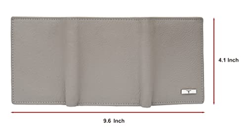 Image of URBAN FOREST Travis Sand Leather Wallet for Men