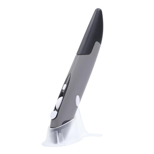HOMSFOU 2.4G Pluma de Ratón Inalámbrica Ajustable Ratón Óptico Mini Laptop y PC Ergonómico Color Uso Oficina y Estudio