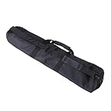 jojofuny Bolsa de Transporte Acolchada para Trípode Fotográfico de 80 Cm, Material Oxford Resistente y Repelente al Agua, Cremallera Suave y Correa Hombro, Adecuado para Fotografía al Aire
