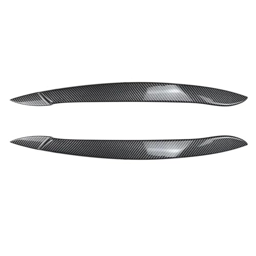 Cache-sourcils de phares pour BMW X5 E70 noir carbone paupière tuning