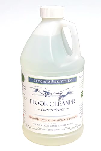 Clean Living Essentials Floor Cleaner – Multi-Surface, Non-Toxic, Plant-Based, pH