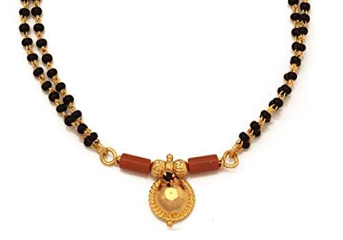 Mangalsutra With Chain 30" Length And Vati Tanmaniya One Gram Gold For Women-image-45