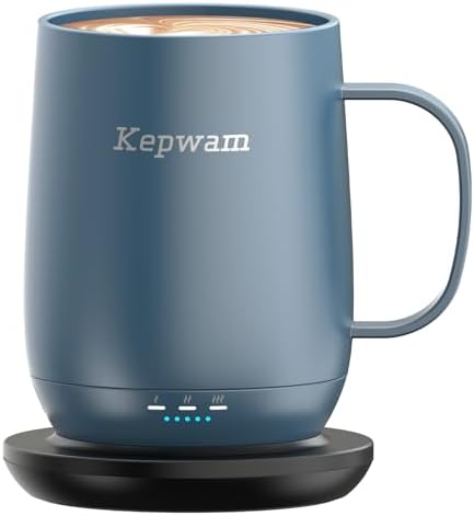 Self Heating Coffee Mug T2, 16oz Smart Heated Coffee Mug, 150 Min...