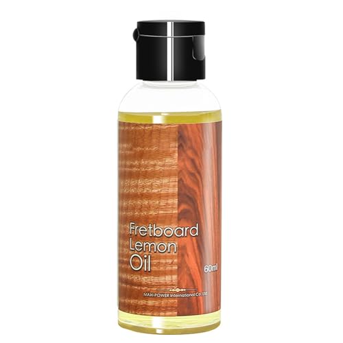 QWQJ Guitar Care Lemon Oil, Anti-Drying Guitar Fretboard Care Cleaning Fretboard Polishing Oil for Fingerboard & Guitar Body