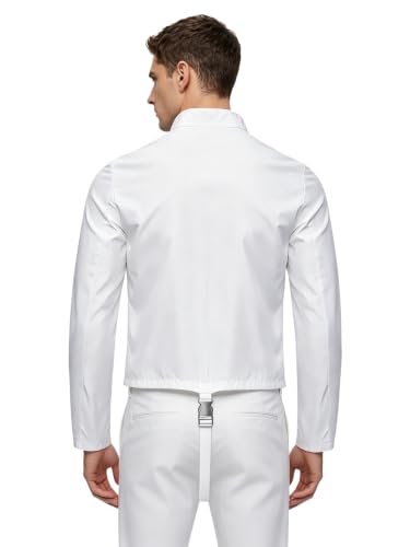 Chaqueta de esgrima para evitar la fatiga con protector corporal cómodo de hombre para sable 3