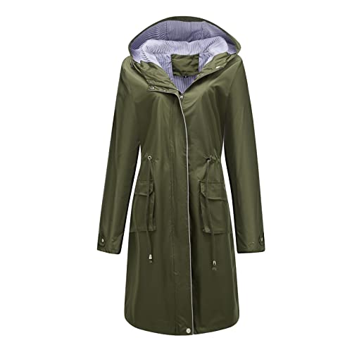 Gabardina impermeable mujer ideal para paseos cotidianos al aire libre 1