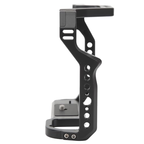Image of Camera Cage for 5DMark3 5DMark4, Aluminum Alloy Rugged Camera Stabilizer, Video Camera Cage Rig with Threaded Hole Cold Shoe Support Equipment Expansion