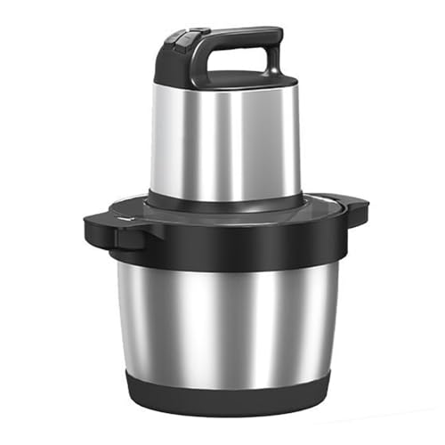 Electric Meat Grinder Chopper - 6.5L Large Capacity Food Mixer for Vegetables, Meat, and Fruits - Heavy-Duty Kitchen Crusher for Efficient Food Preparation