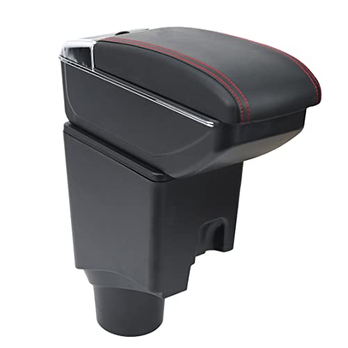 OYHCM Para Toyota Yaris Apoyabrazos 2015-2021 YARIS Coche Consola Reposabrazos Central Tapizado Caja Almacenamiento