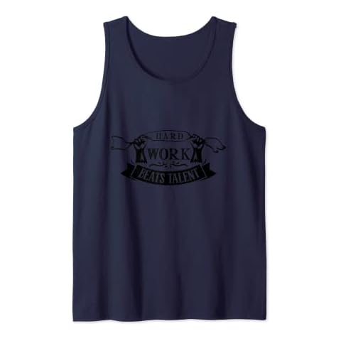 Hard Work Beats Talent Tank Top Cover