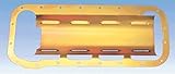 Milodon 32224 Gold Zinc Plated Louver Designed Windage Tray for Ford 352/390/428