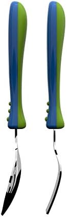 Zak Designs Paw Patrol Easy Grip Flatware Fork And Spoon Utensil Set – Perfect for Toddler Hands With Fun Characters, Contoured Handles And Textured Grips, Paw Patrol Boy