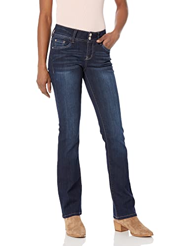 WallFlower Women's Ultra Slim Bootcut Mid-Rise Insta Soft Juniors Jeans