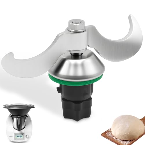Teigmesser für Thermomix TM6 TM5, Edelstahl Mixmesser Zubehör, Kein Teig-Rückstand, Einfach zu Reinigen, Kompatibel mit Vorwerk Thermomix TM5/TM6 Küchenmaschine Teigmesser für Thermomix TM6 TM5, Edelstahl Mixmesser Zubehör, Kein Teig-Rückstand, Einfach zu Reinigen, Kompatibel mit Vorwerk Thermomix TM5/TM6 Küchenmaschine