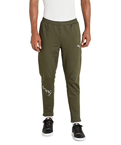 Image of PUMA Men's Mid Rise Regular Track Pants