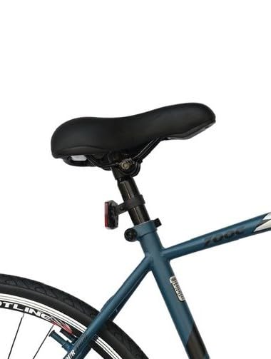 ROOTLINE Tribe 700C (Grey) Dual DISC,PU Saddle,D/W Alloy Rim,Water Decals Lightweight & Hybrid Cycle for Racing