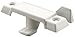 Prime-Line Products F 2756 Sash Lock, Diecast Construction, White, Used on Single Hung Aluminum Windows