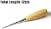 BeeSpring Leather Sewing Awl Wood Handle Drillable Awl Pin Punching Hole Maker Stitching Overstitch Sewing Awl Kit