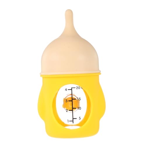Happyyami Pet Nursing Bottle for Kittens Puppies Silicone Feeding Bottle for Newborn Pets Lightweight Reusable for Puppy Kitten Milk Feeding