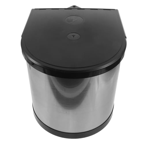 Caneca de basura para gabinete con mecanismo giratorio 8L