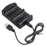 ● Duale Ladestation: Duale USB-Anschlüsse ermöglichen das gleichzeitige Aufladen von zwei PS3/MOVE-Controllern. Sparen Sie Ihre wertvolle Zeit, damit Sie so schnell wie möglich zu Ihrem Spielfeld zurückkehren können.