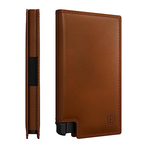Image of Ekster - Parliament Pop Up Minimalist Wallet for Men - Mens Wallets Leather - RFID Blocking Card Holder Wallet with Push Button and Card Ejection - Leather Wallet - Easy Access