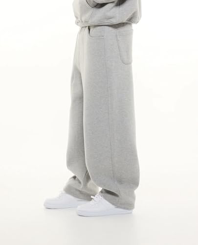 Image of BE SAVAGE 320 GSM Heavyweight Baggy Trackpant for Men Sweatpants for man Oversized Track Pant Side Pocket