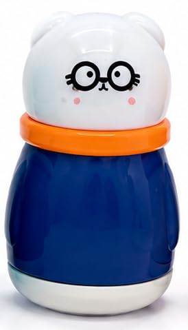 Baby Powder Puff Box with Soft Sponge Applicator, Talcum Powder Storage Container for Newborns, Infants & Toddlers (Blue, S)-image-16