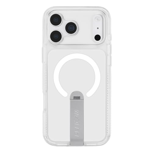 Image of Pelican Protector iPhone 18 Pro /17 Pro Case w /Kickstand-MagSafe Case-Clear