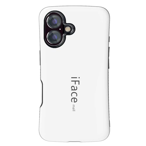 iFace mall iPhone 16 p P[X CX[d y ^ ACtFCX [ ACtH16 Jo[ Xgbvz[ ϏՌ Ή X}zP[X TPU 2d\ ϖC ~ (zCg, iPhone 16)