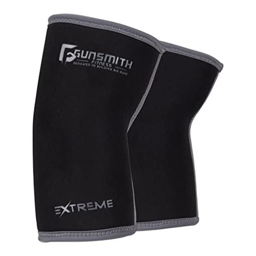 Genouillères Gunsmith Fitness XL pour soulager les genoux lourds en squat