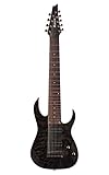 Ibanez RG Series RG9 9-string Electric Guitar Black