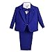 Lito Angels Completo Elegante per Bambino Bimbo, Smoking per Matrimonio Cerimonia, Taglia 18-24 Mesi, Blu Reale
