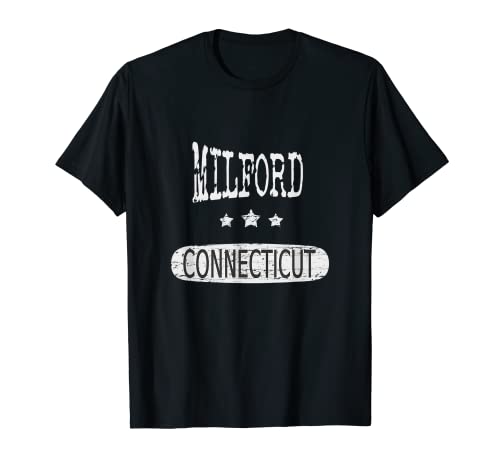 Vintage Milford Connecticut Camiseta