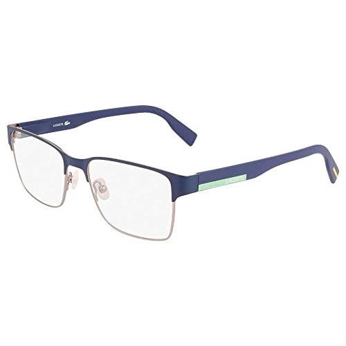 Lacoste anteojos L 2286 401 Azul mate, Azul mate, 55/17/145