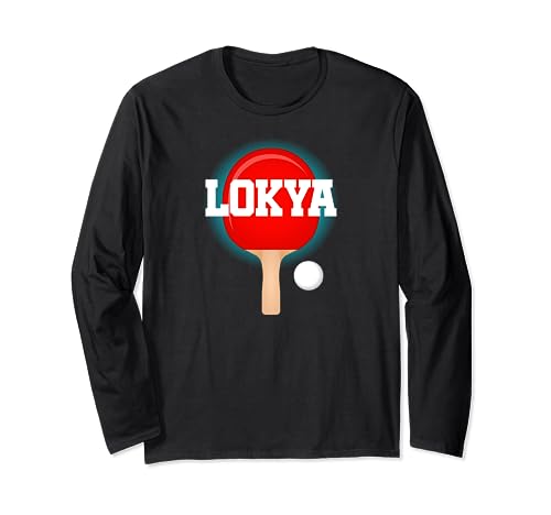Questo design da ping pong da ping pong Whiff Whaff con racchetta da paddle e design a palla è perfetto per i ragazzi di nome Lokya il cui gioco sportivo preferito è il ping pong. Ottimo per bambini e genitori che mostrano supporto per un gioco di pratica dopo la scuola o durante le partite.