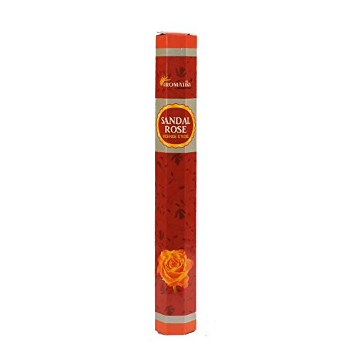 Aro Vatika Hexa Incense Sticks Combo 'B' Pack | 6 Variety Boxes With 20 Sticks Each | Agarbatti For Home Fragrance, Prayer & Meditation | Low Smoke | Burn Time- 50 Mins Approx (Total- 120 Sticks) #TOP6