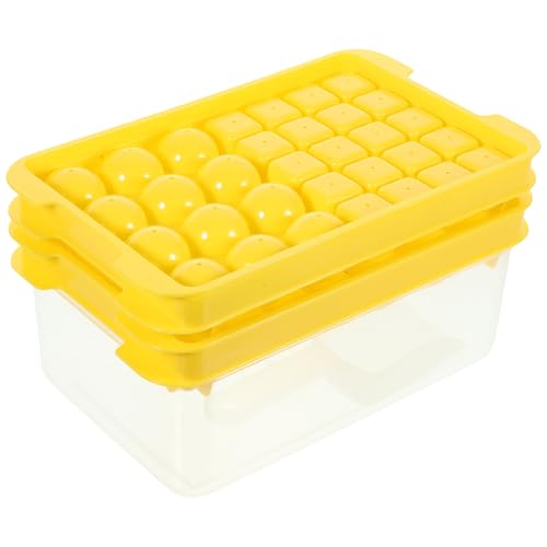 Set de moldes de hielo de silicona con tapa y pala miniatura 1