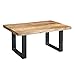 Produktbild riess-ambiente.de Couchtisch Iron Craft 100cm Mangoholz Eisen Industrial Design Wohnzimmertisch