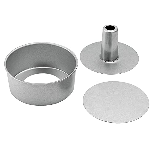 下村企販 2WAY ケーキ型 20cm 【日本製】 デコレーション型 シフォンケーキ型 底が外れる 焼き型 お菓子作り ちぎりパン クリスマス バレンタインデー 【レシピ付き】 製菓用品 お菓子作り 燕三条 40066 - 下村企販 - 商品画像